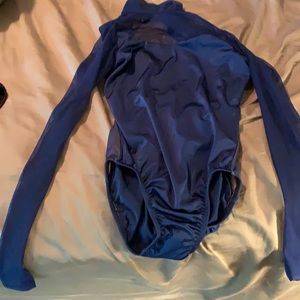 Blue AXS "Purple Label" leotard